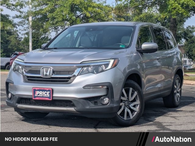 Lunar Silver Metallic 2019 Honda Pilot SUV / Crossover All-Wheel Drive Automatic