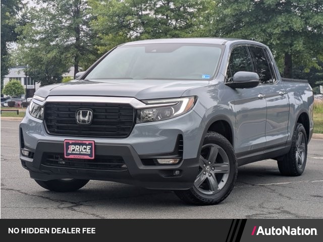 Gray 2023 Honda Ridgeline Pickup Truck All-Wheel Drive Automatic