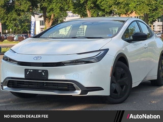 White 2026 Toyota Prius Plug-In Hybrid Hatchback Front-Wheel Drive Automatic