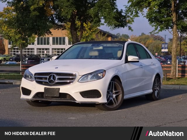 Polar White 2014 Mercedes-Benz E-Class Sedan All-Wheel Drive Automatic