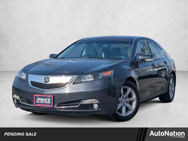 Silver/Gray 2014 Acura TL FWD with Technology Package Sedan Front-Wheel Drive 6-Speed Automatic