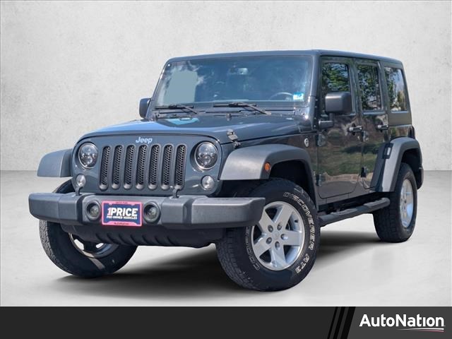 Rhino Clearcoat 2017 Jeep Wrangler Unlimited Sport 4WD SUV / Crossover Four-Wheel Drive 5-Speed Automatic
