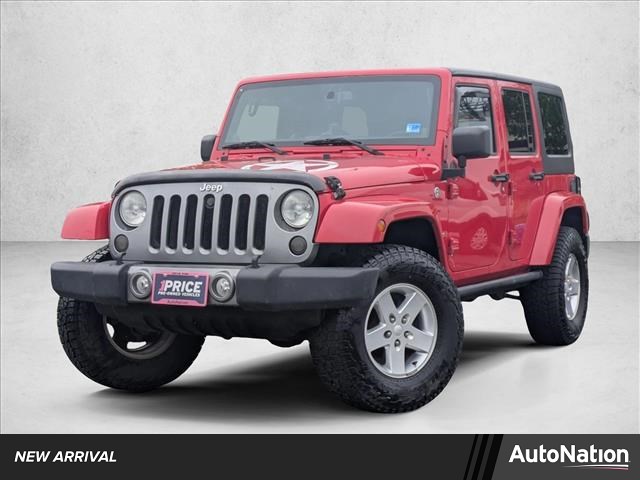 Flame Red Clearcoat 2014 Jeep Wrangler Unlimited Freedom Edition 4WD SUV / Crossover Four-Wheel Drive 6-Speed Manual