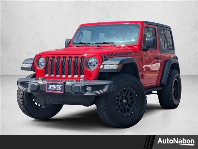 Firecracker Red Clearcoat 2021 Jeep Wrangler Rubicon 4WD SUV / Crossover Four-Wheel Drive 6-Speed Manual
