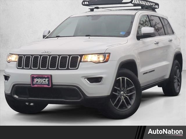 Bright White Clearcoat 2017 Jeep Grand Cherokee Limited 4WD SUV / Crossover Four-Wheel Drive 8-Speed Automatic