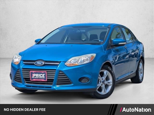 Blue Candy Tinted Clearcoat 2014 Ford Focus Sedan Front-Wheel Drive 6-Speed Automatic