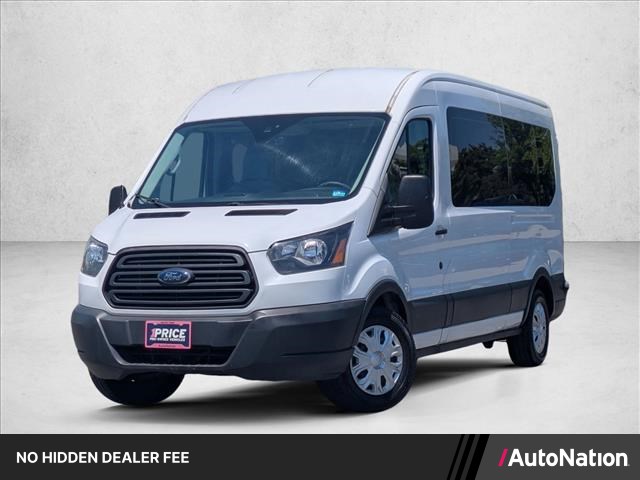 Oxford White 2018 Ford Transit Passenger Van Rear-Wheel Drive 6-Speed Automatic