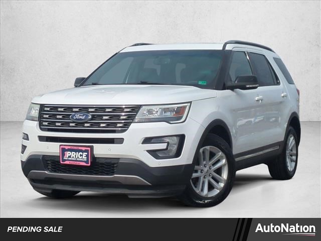 Oxford White 2016 Ford Explorer XLT SUV / Crossover Front-Wheel Drive 6-Speed Automatic