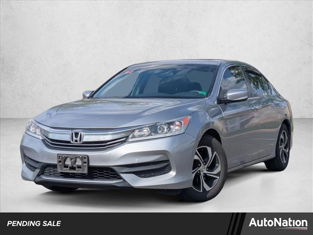 Lunar Silver Metallic 2016 Honda Accord LX Sedan Front-Wheel Drive Automatic