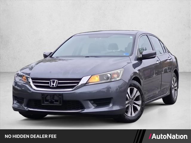 Silver/Gray 2015 Honda Accord Sedan Front-Wheel Drive Automatic