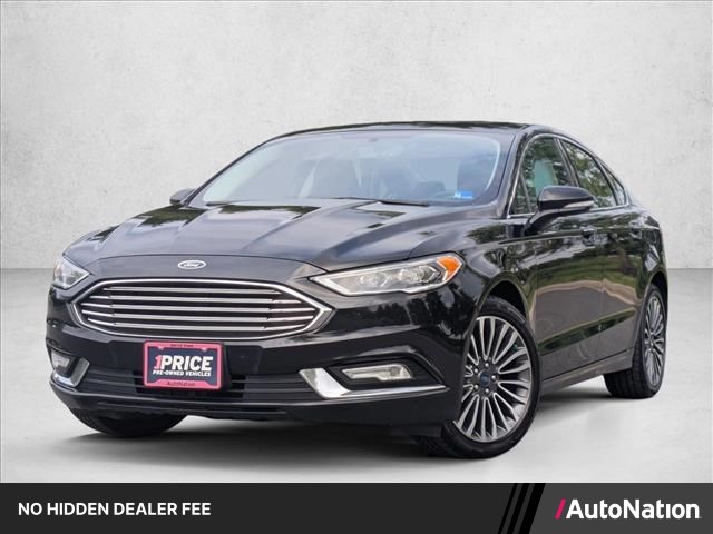 Shadow Black 2018 Ford Fusion Sedan All-Wheel Drive 6-Speed Automatic