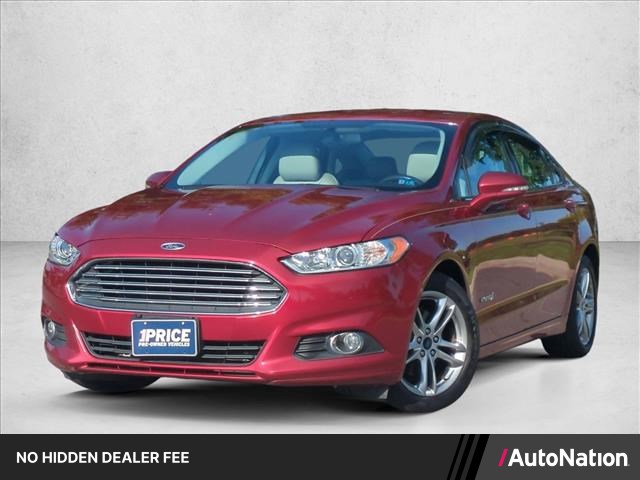 Ruby Red Tinted Clearcoat 2015 Ford Fusion Hybrid Sedan Front-Wheel Drive Automatic