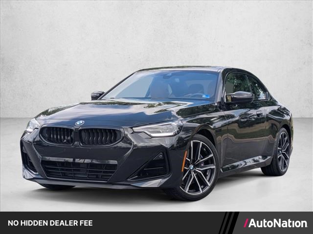 Black Sapphire Metallic 2024 BMW 2 Series M240i xDrive Coupe AWD Coupe All-Wheel Drive Automatic