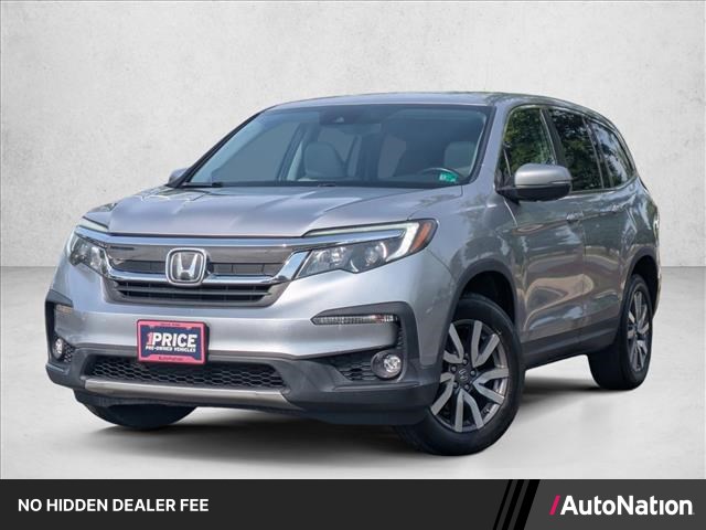Lunar Silver Metallic 2019 Honda Pilot SUV / Crossover All-Wheel Drive Automatic
