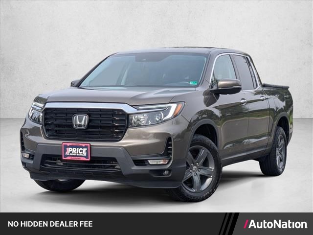 Pacific Pewter Metallic 2023 Honda Ridgeline Pickup Truck All-Wheel Drive Automatic