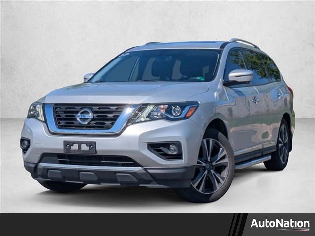 Brilliant Silver Metallic 2019 Nissan Pathfinder Platinum 4WD SUV / Crossover Four-Wheel Drive Automatic