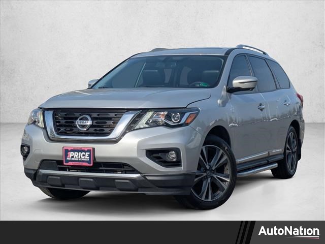 Brilliant Silver Metallic 2019 Nissan Pathfinder Platinum 4WD SUV / Crossover Four-Wheel Drive Automatic