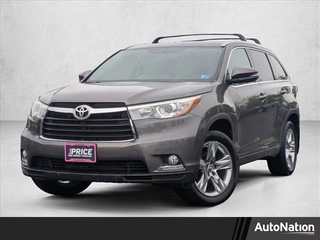 Predawn Gray Mica 2016 Toyota Highlander Limited AWD SUV / Crossover All-Wheel Drive Automatic