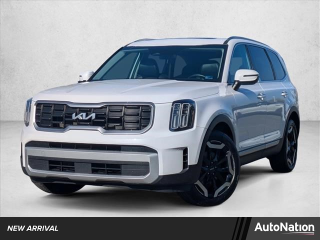 Glacial White Pearl 2025 Kia Telluride S AWD SUV / Crossover All-Wheel Drive Automatic