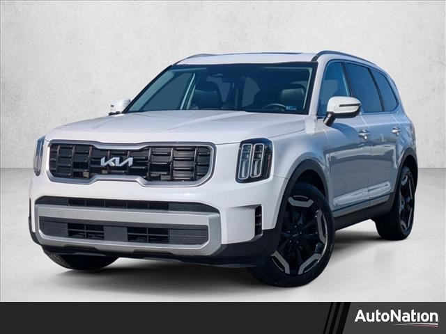 Glacial White Pearl 2025 Kia Telluride S AWD SUV / Crossover All-Wheel Drive Automatic