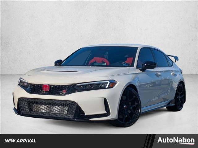 Championship White 2025 Honda Civic Type R FWD Hatchback Front-Wheel Drive 6-Speed Manual