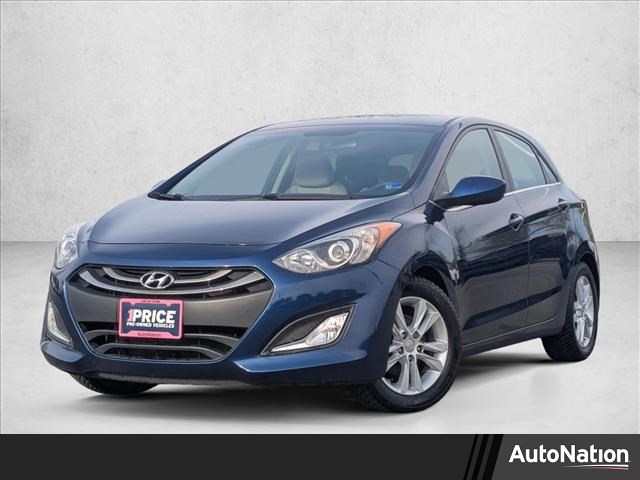 Atlantic Blue 2013 Hyundai Elantra GT Hatchback Automatic