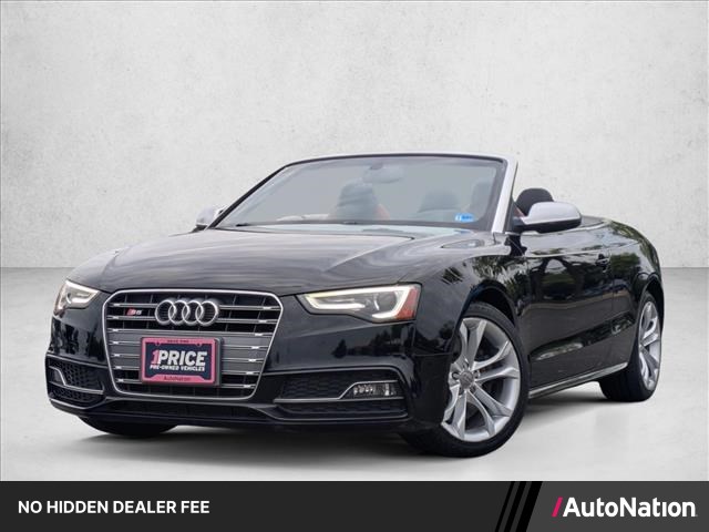 Brilliant Black 2013 Audi S5 Convertible All-Wheel Drive 7-Speed Automatic