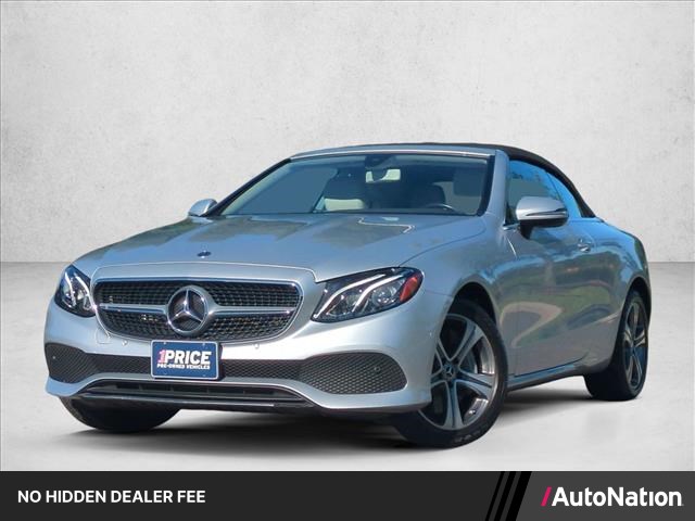 Iridium Silver Metallic 2018 Mercedes-Benz E-Class Convertible All-Wheel Drive Automatic