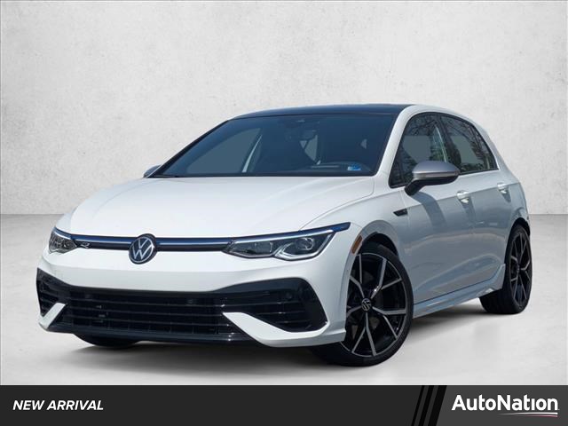 Pure White 2024 Volkswagen Golf R 4Motion Hatchback All-Wheel Drive 7-Speed Automatic