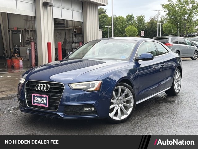 Blue 2016 Audi A5 2.0T quattro Premium Plus Coupe AWD Coupe All-Wheel Drive 8-Speed Automatic
