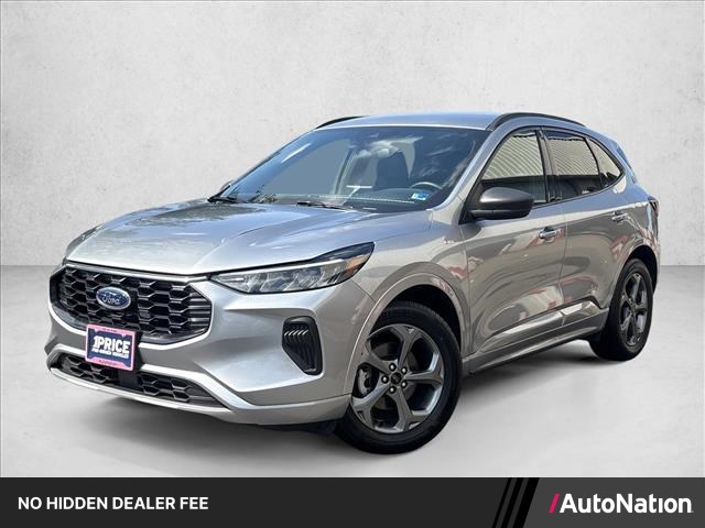 Iconic Silver Metallic 2024 Ford Escape SUV / Crossover Front-Wheel Drive 8-Speed Automatic