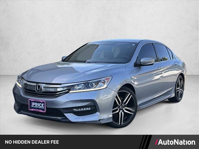 Lunar Silver Metal 2017 Honda Accord Sedan Front-Wheel Drive Automatic