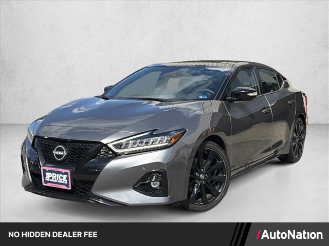 Gray (Gun Metallic) 2023 Nissan Maxima SR FWD Sedan Front-Wheel Drive Automatic
