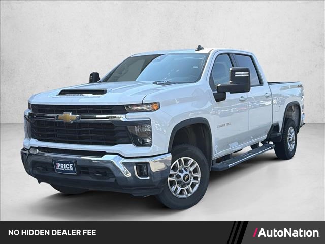White 2025 Chevrolet Silverado 2500HD Pickup Truck Four-Wheel Drive Automatic