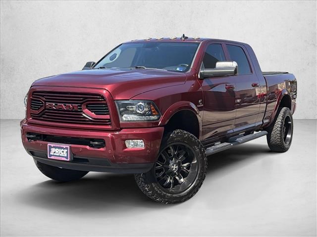 Delmonico Red Pearlcoat 2018 RAM 2500 Laramie Mega Cab 4WD Pickup Truck Four-Wheel Drive 6-Speed Automatic