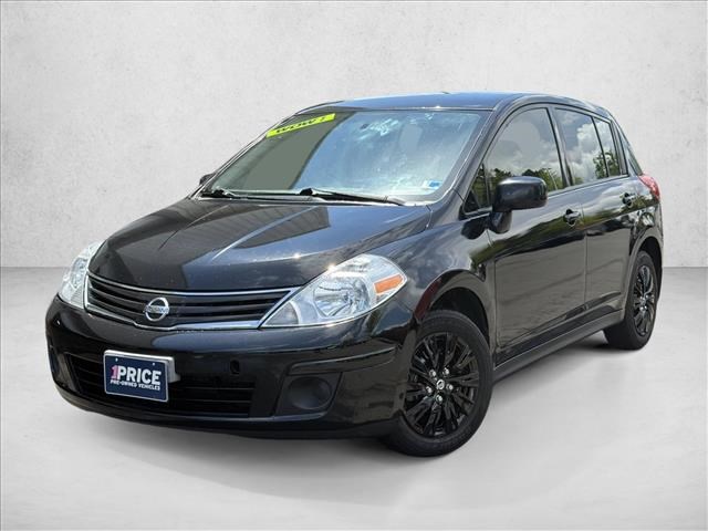 Super Black 2011 Nissan Versa 1.8 S Hatchback Hatchback Front-Wheel Drive Automatic
