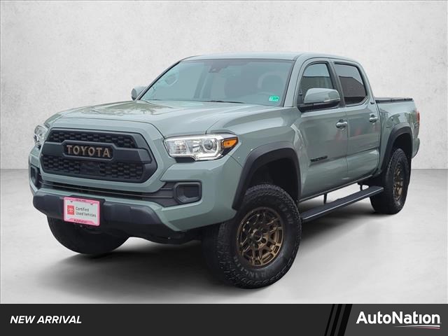 Lunar Rock 2023 Toyota Tacoma Trail Edition Double Cab 4WD Pickup Truck Four-Wheel Drive Automatic
