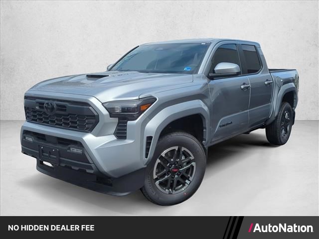 Celestial Silver Metallic 2026 Toyota Tacoma TRD Sport Double Cab 4WD Pickup Truck Four-Wheel Drive