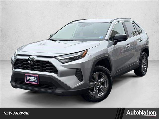Silver 2025 Toyota RAV4 Hybrid LE AWD SUV / Crossover All-Wheel Drive Automatic