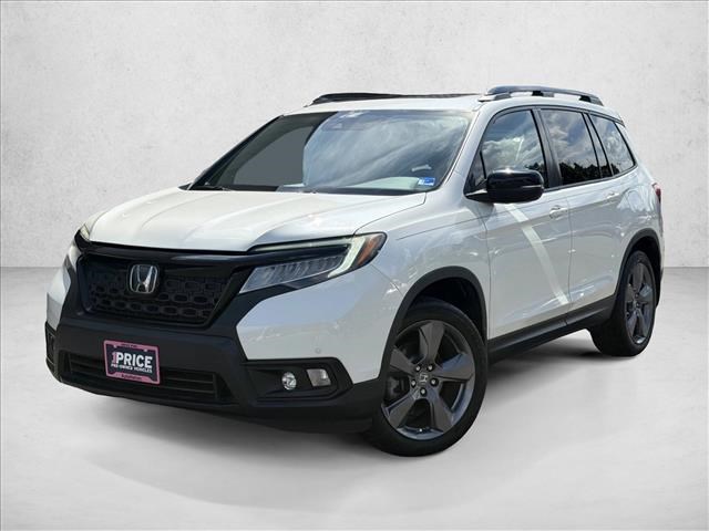 White Diamond Pearl 2019 Honda Passport Touring FWD SUV / Crossover Front-Wheel Drive Automatic