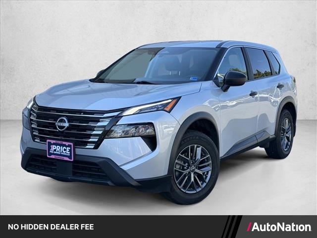 Brilliant Silver Metallic 2024 Nissan Rogue S FWD SUV / Crossover Front-Wheel Drive Automatic
