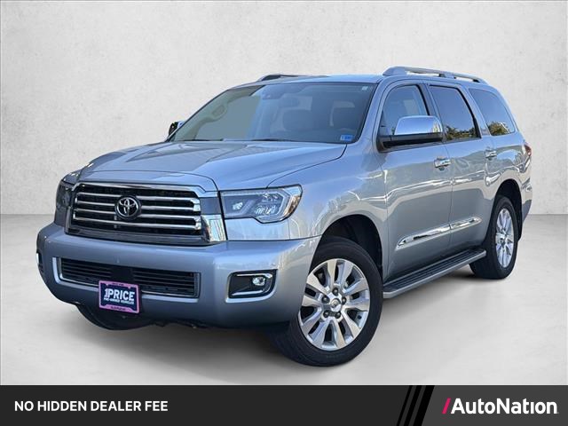 Celestial Silver Metallic 2020 Toyota Sequoia SUV / Crossover Four-Wheel Drive Automatic
