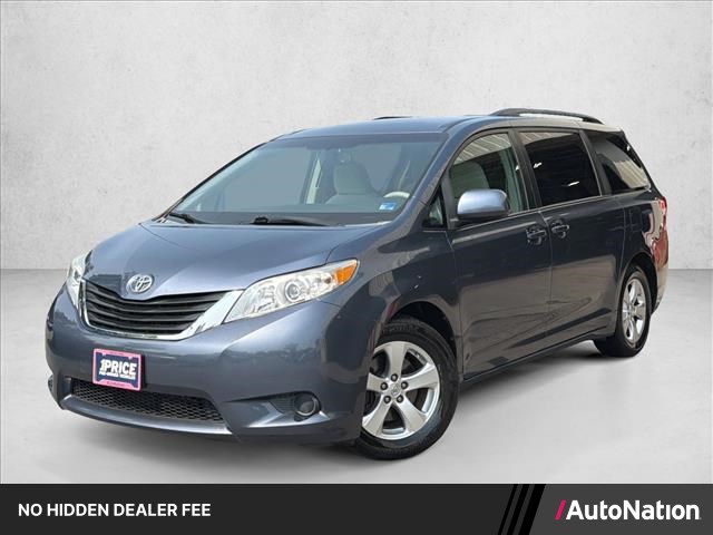 Shoreline Blue Pearl 2013 Toyota Sienna Minivan Front-Wheel Drive Automatic