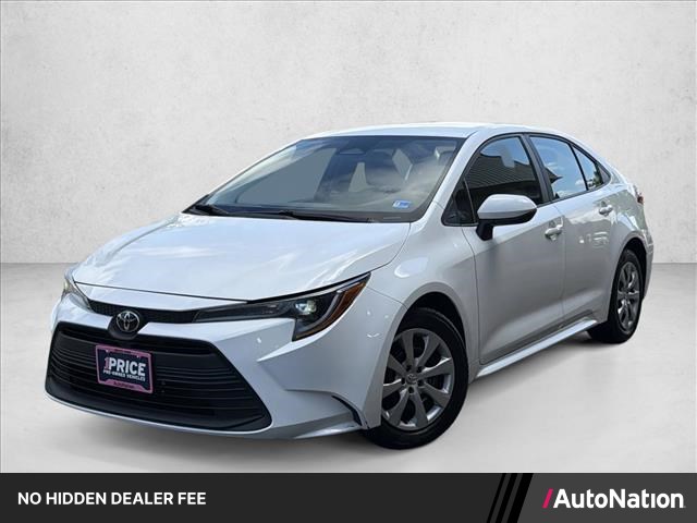 Ice Cap 2024 Toyota Corolla LE FWD Sedan Front-Wheel Drive Automatic