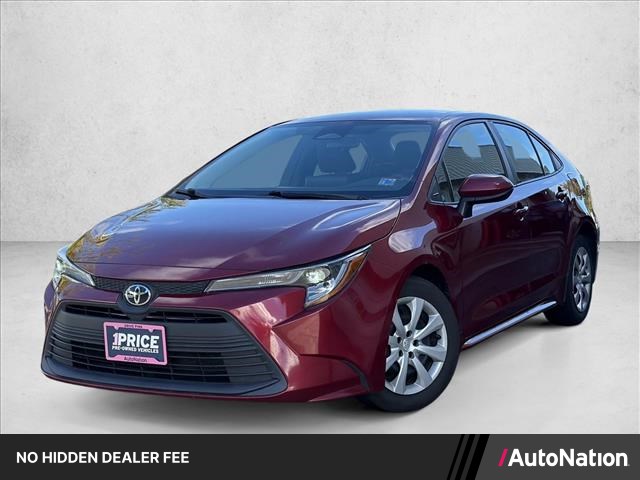 Red (Ruby Flare Pearl) 2023 Toyota Corolla Sedan Front-Wheel Drive Automatic