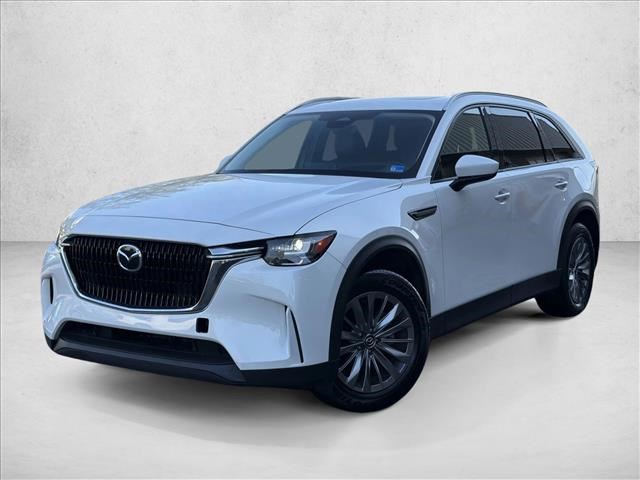 Rhodium White Premium 2024 Mazda CX-90 3.3 Turbo Preferred Plus AWD SUV / Crossover All-Wheel Drive Automatic