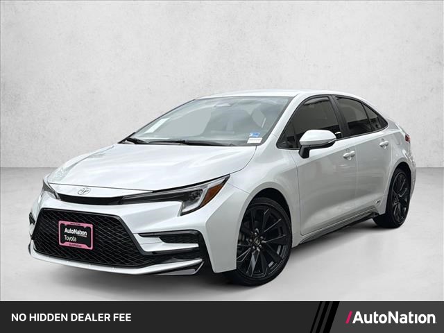 White (Wind Chill Pearl) 2026 Toyota Corolla Hybrid Sedan All-Wheel Drive Continuously Variable Transmission