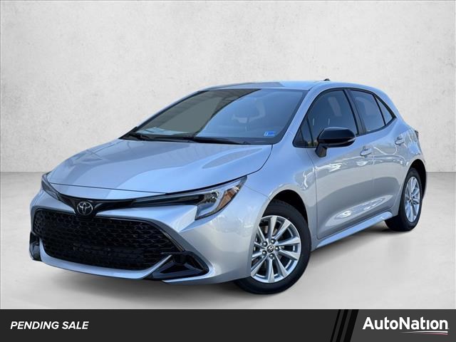Classic Silver Metallic 2026 Toyota Corolla Hatchback SE FWD Hatchback Front-Wheel Drive Continuously Variable Transmission
