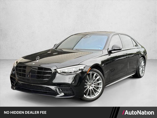 Onyx Black 2022 Mercedes-Benz S-Class S 580 4MATIC AWD Sedan All-Wheel Drive Automatic