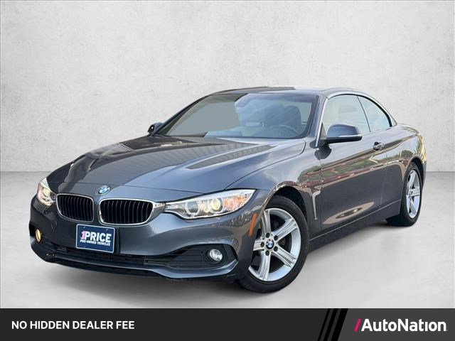 Mineral Gray Metal 2015 BMW 4 Series Convertible Rear-Wheel Drive Automatic